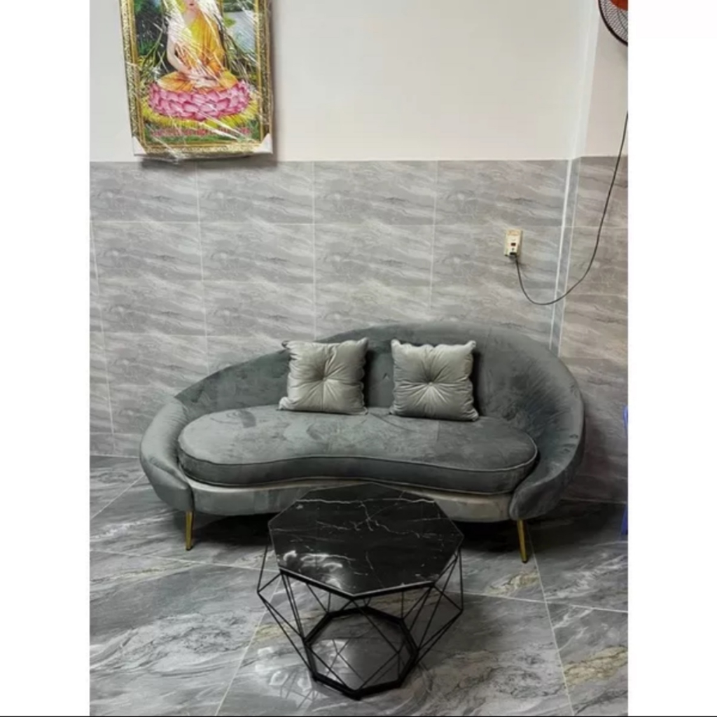 Ghế sofa hạt đậu decor phòng siêu sinh - sofa nữa vầng trăng - Bảo hành 12 tháng | BigBuy360 - bigbuy360.vn