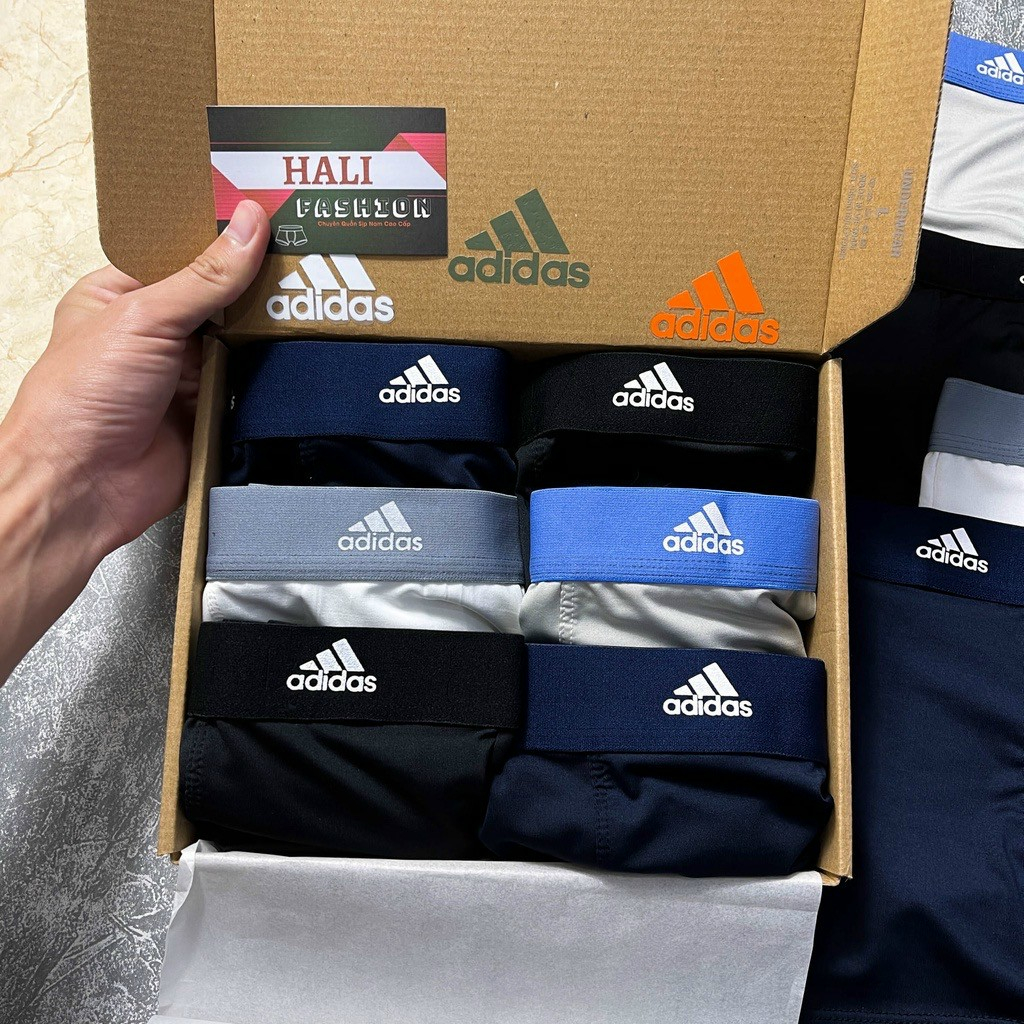 Set 5 Quần sịp đùi Adidas 3 sọc, hàng Việt Nam chất lượng cao