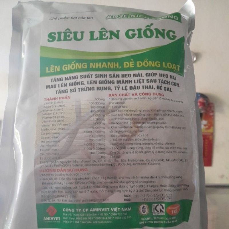 AD3E Siêu kích trứng/ ADE siêu lên giống, hoàn thiện buồng trứng, giúp phục hồi tái tạo buồng trứng
