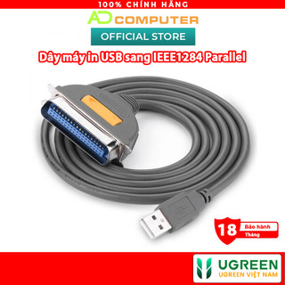 Dây máy in usb sang ieee1284 parallel dài 1.8m ugreen 20225