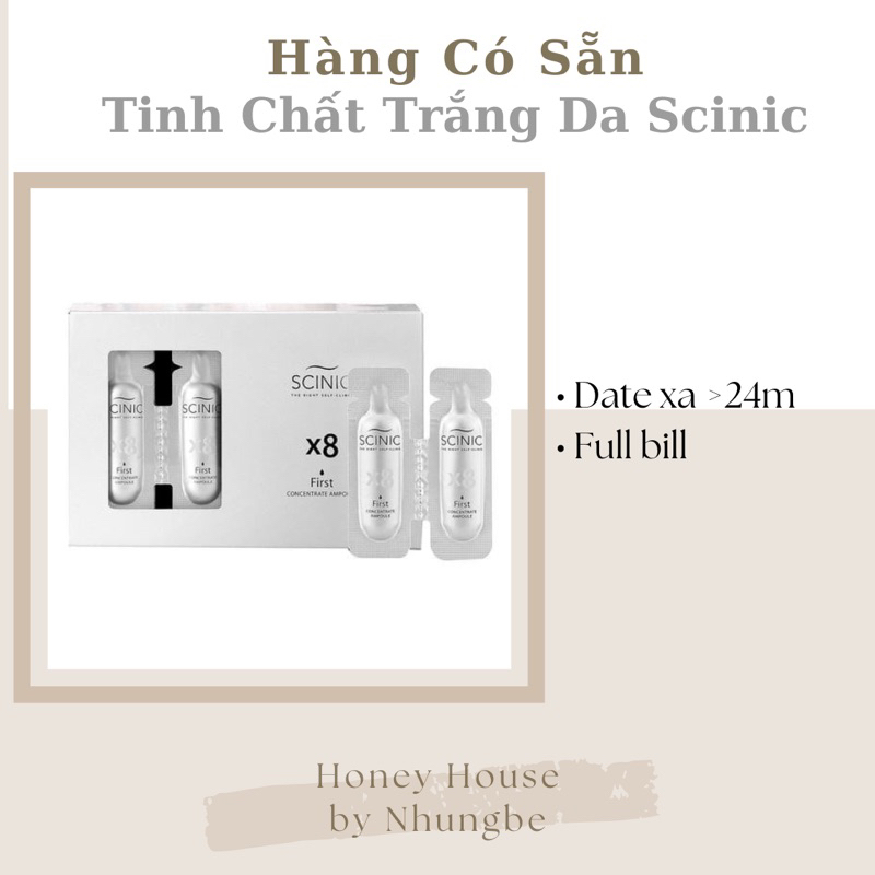 TINH CHẤT CÔ ĐẶC LÀM TRẮNG DA SCINIC CONCENTRATE AMPOULE 28DAYS