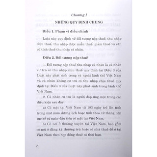 Sách - Luật Thuế Thu Nhập Cá Nhân (Hiện Hành) (Sửa Đổi, Bổ Sung Năm 2012, 2014, 2020)