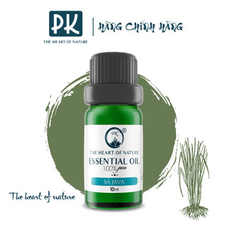 Tinh dầu Sả Java PK 10ml nguyên chất, đuổi côn trùng, khử mùi hiệu quả, thanh lọc không khí