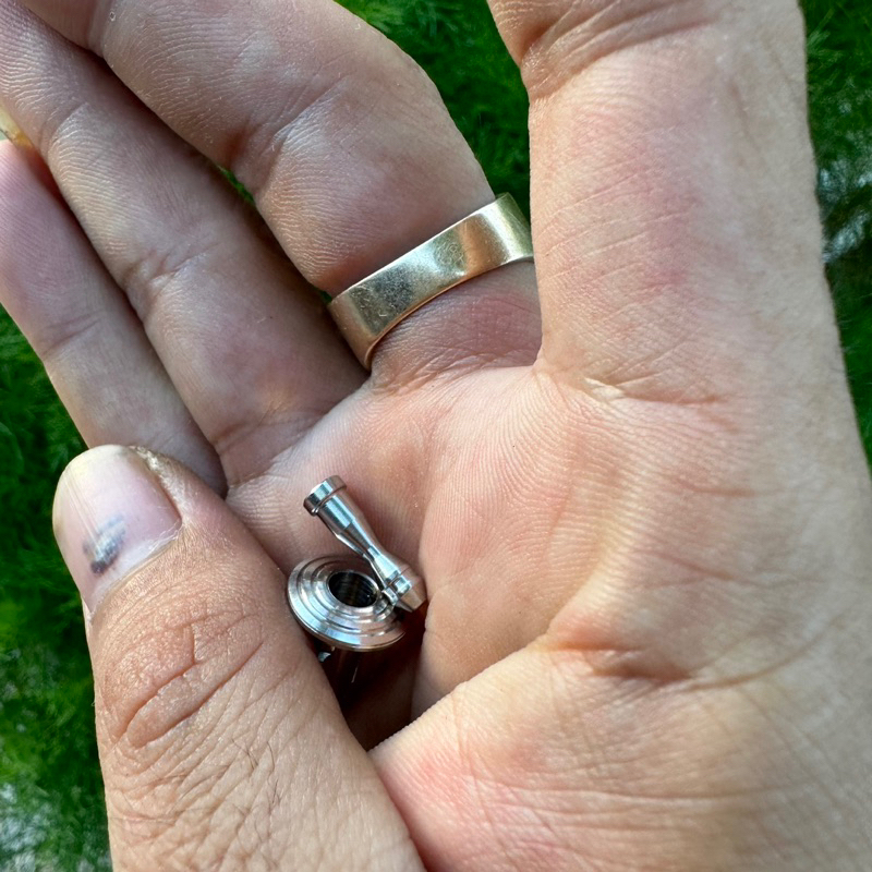 Chốt bấm nút bấm dàn áo salaya inox 304 cnc thái