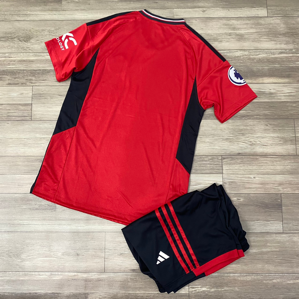 Bộ quần áo bóng đá MU đỏ sân nhà chính thức 2024 JP-FLG