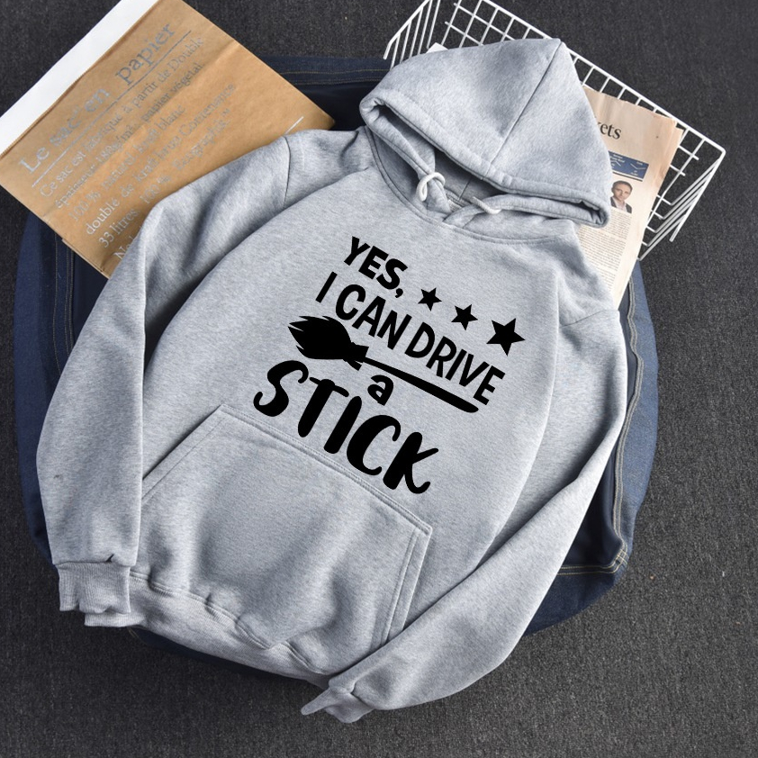 Áo Nỉ Nam Nữ Phong Cách Hàn Quốc Có Mũ Áo Hoodie In Chữ