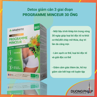 Liệu Trình Detox giảm cân Arkophama 123