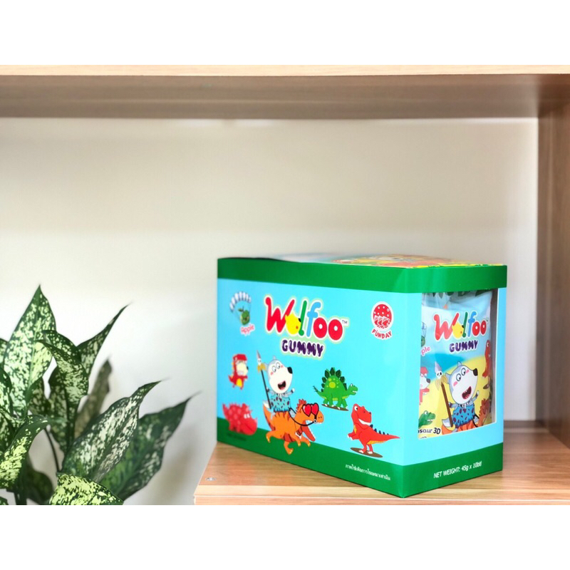 Kẹo dẻo khủng long Wolfoo hãng VID 22k/ 1 gói 45gr