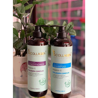 DẦU GỘI XẢ  V76 COLLAGEN VITAMIN E TÁI TẠO TẾ BÁO GỐC 800ML