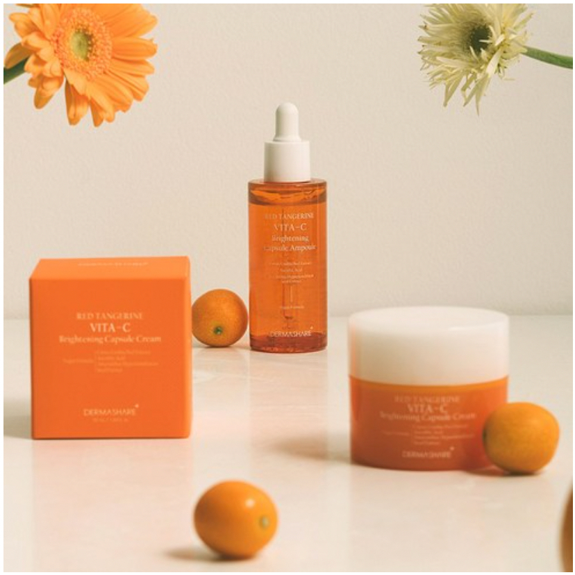 Line Dưỡng Trắng Da Vitamin C Dermashare Hàn Quốc