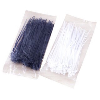 Set 100 dây thít, lạt nhựa buộc đồ