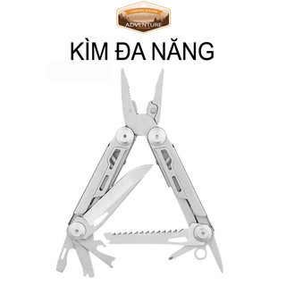 Kìm đa năng gấp 14 in 1 dụng cụ cầm tay bằng thép không gỉ nhỏ gọn, tiện ích, chính hãng
