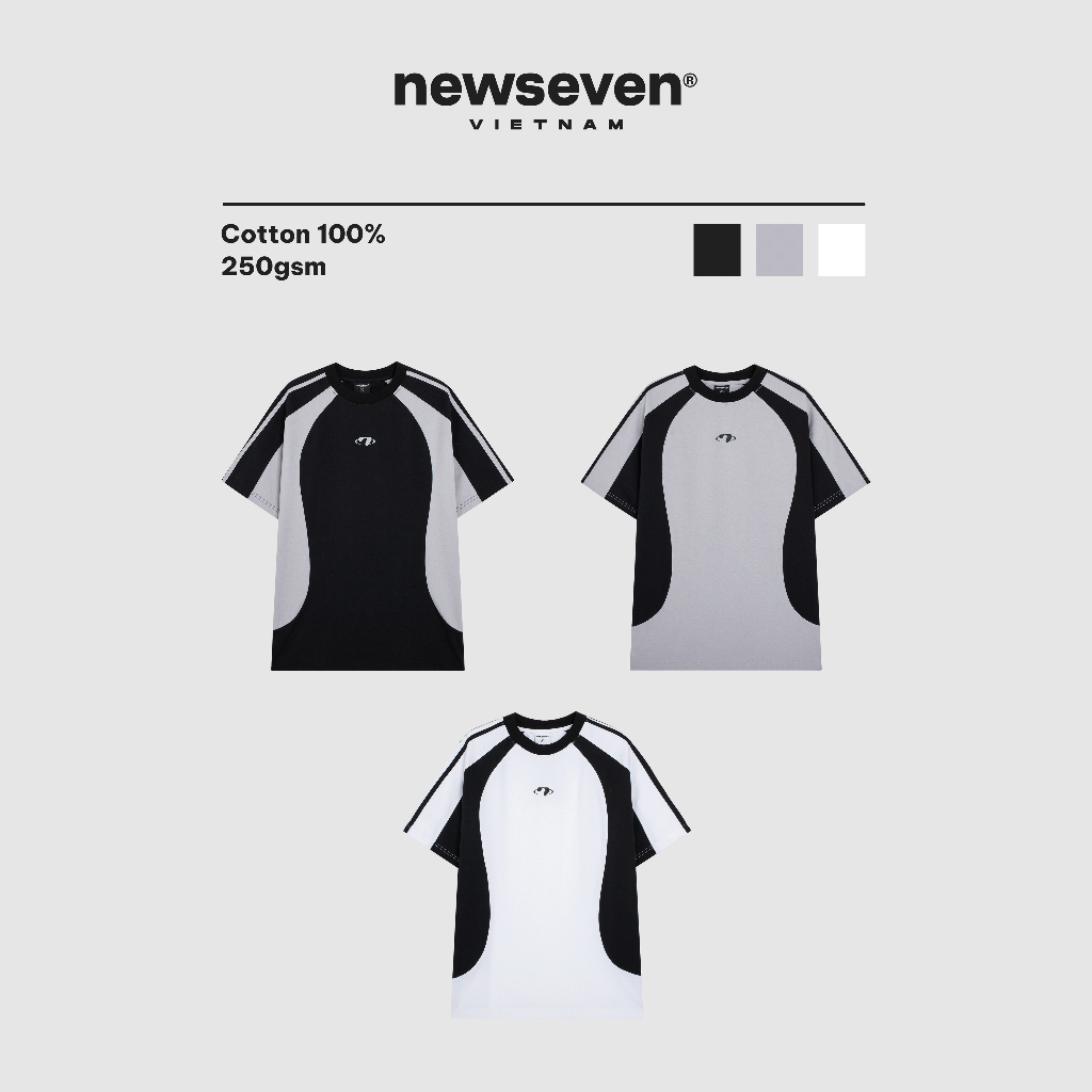 [ PHẠM THOẠI x NEWSEVEN ] Áo Thun NEWSEVEN Circle Seven Tee AT.234