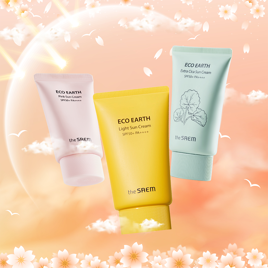 Kem Chống Nắng THE SAEM ECO EARTH POWER SUN CREAM ++++