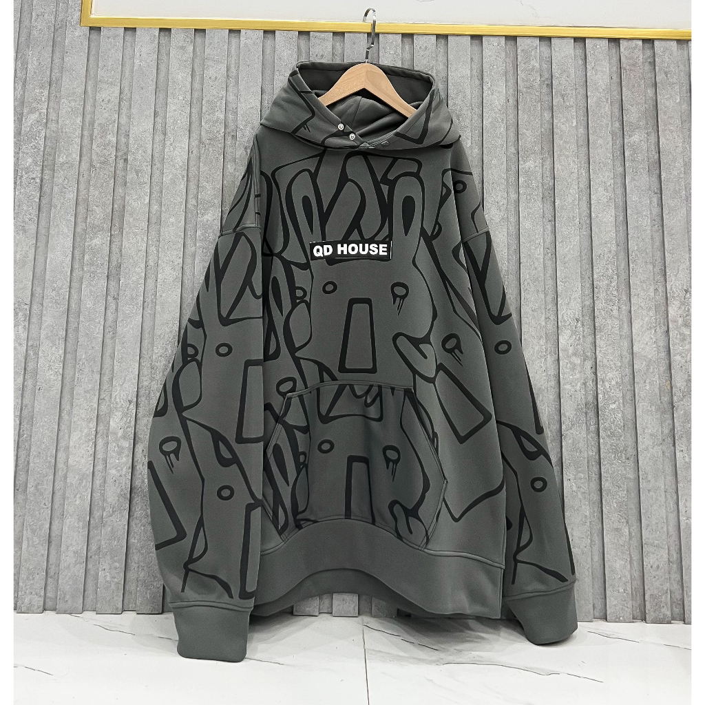 Áo nỉ hoodie thỏ mới hót trend (ảnh chụp thật)