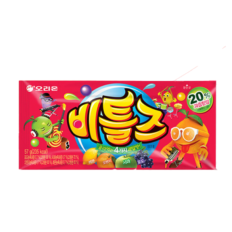 Kẹo trái cây Orion Hàn Quốc 40g