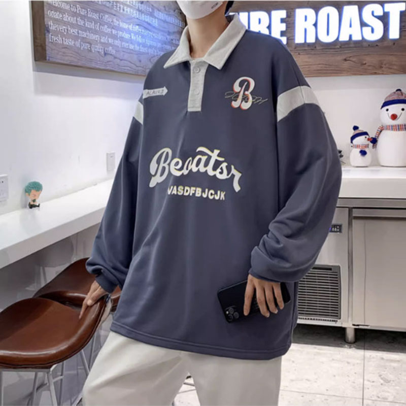 Áo Sweater Polo Nỉ Nam Nữ Dài Tay Unisex In Chữ Boaster Phong Cách Ulzzang Thời Trang Zenkonu TOP NAM 280V1