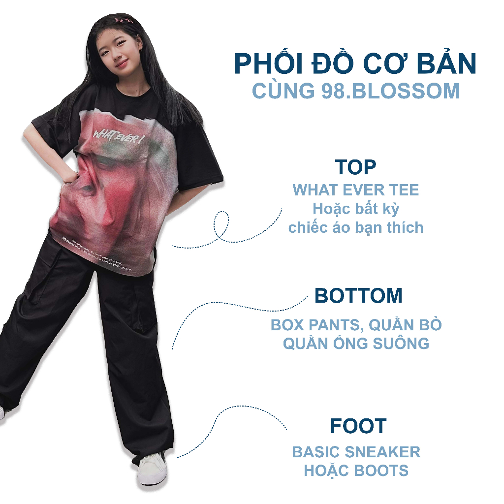 Áo Thun Unisex 98.Blossom INFATUATED TEE 100% Cotton - Streetwear Local Brand