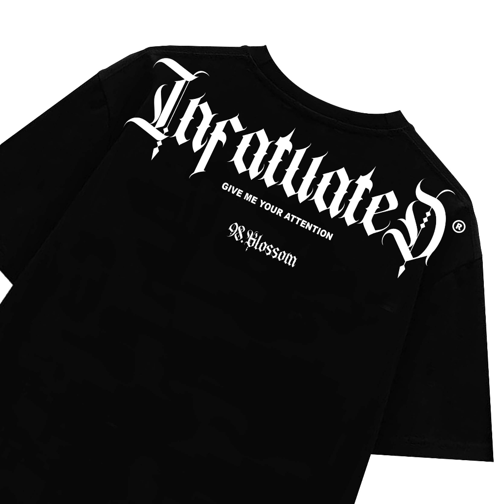 Áo Thun Unisex 98.Blossom INFATUATED TEE 100% Cotton - Streetwear Local Brand