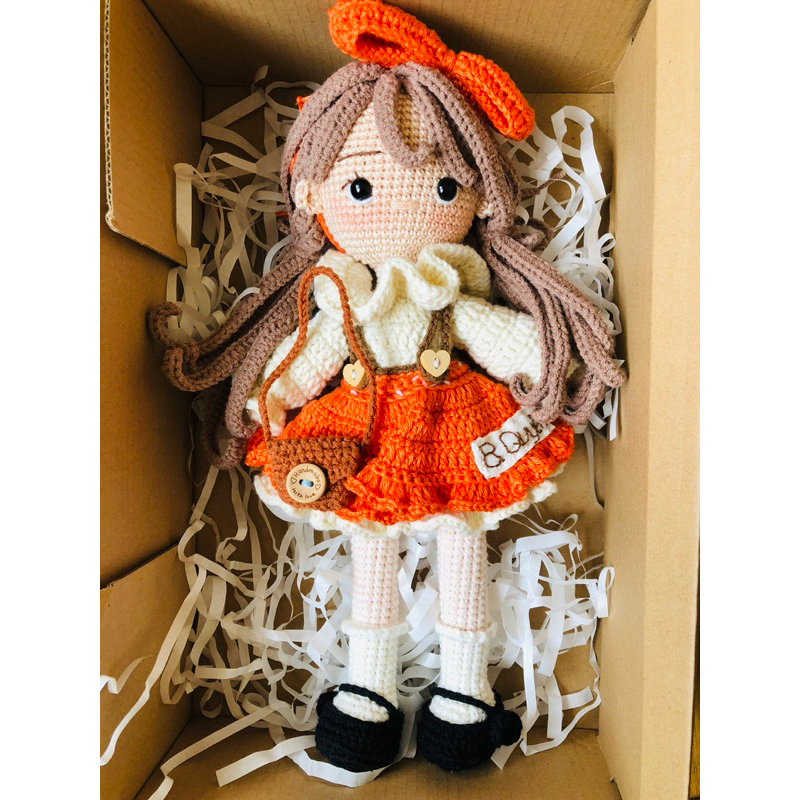 Búp bê len HandMade Nấm Amanita