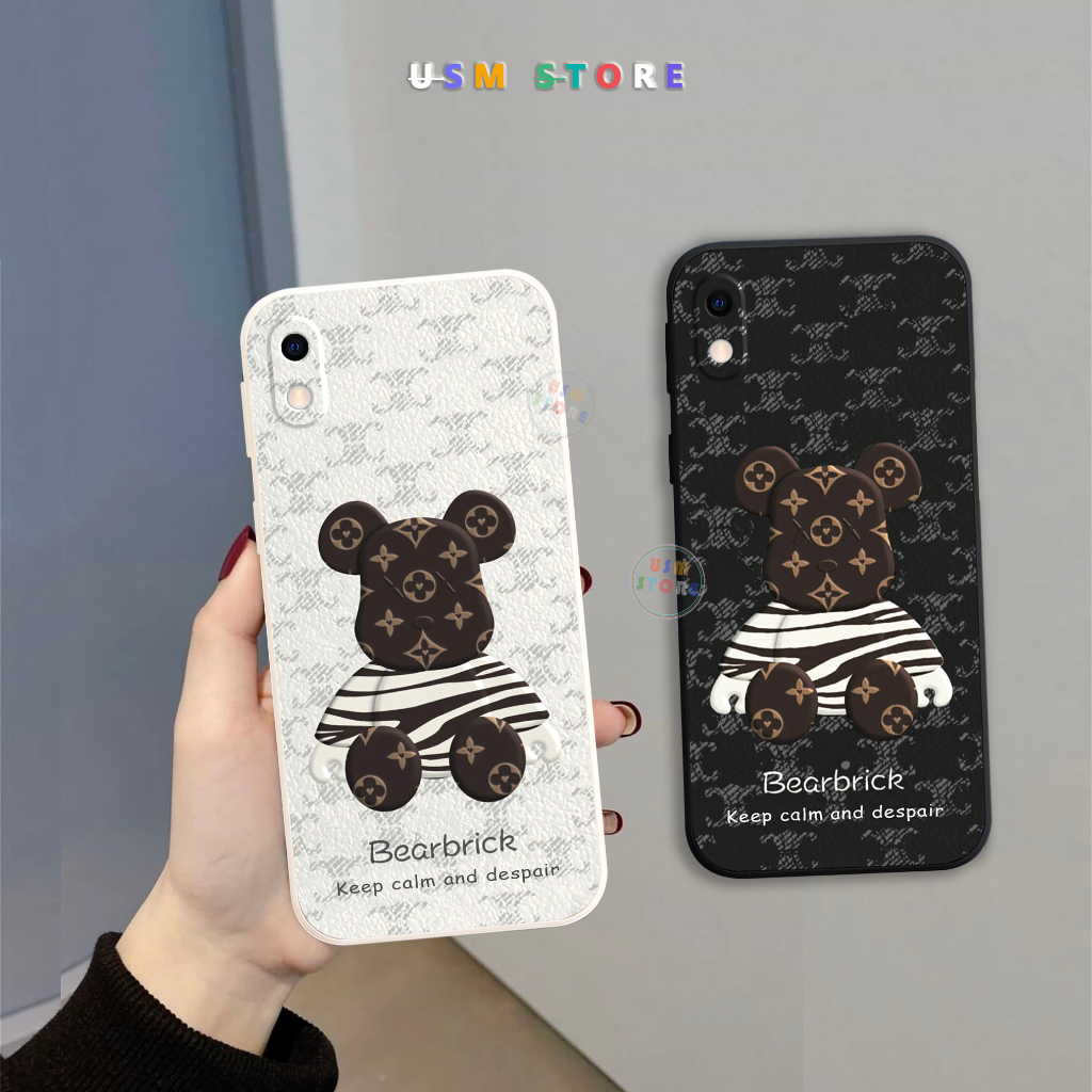 Ốp lưng Samsung A01 Core / M01 Core / A013F / A3 Core, silicon dẻo, hình Gấu Bearbrick