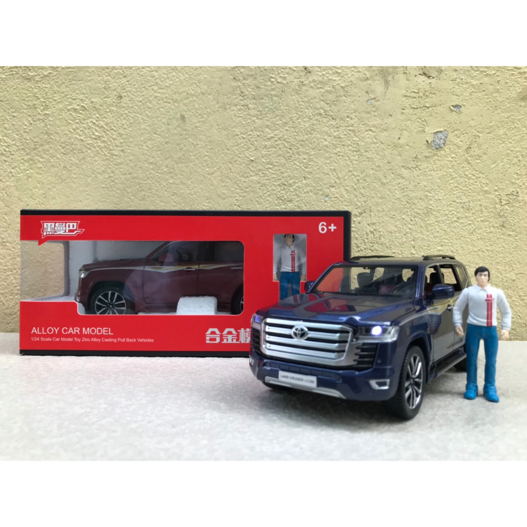 Mô hình xe TOYOTA land Cruiser LC300 2024 1:24