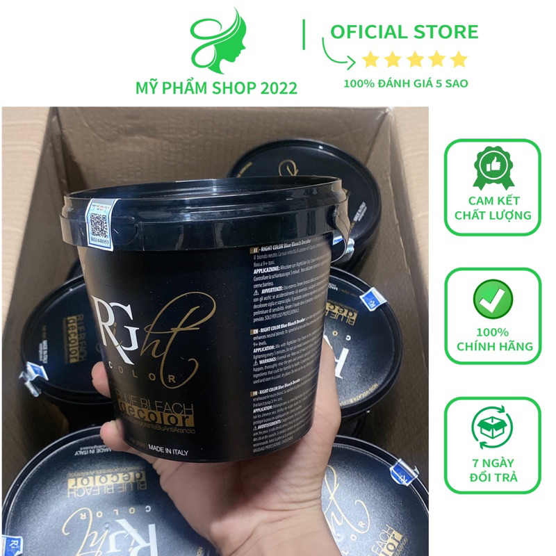 Bột Tẩy Tóc Right Color ( RG ) 500g Cao Cấp Chính Hãng