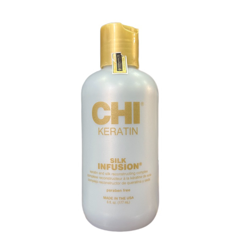 Tinh dầu dưỡng bóng tóc CHI Keratin Silk Infusion 177ml
