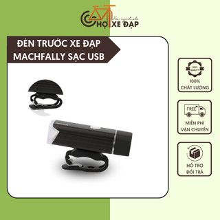  Đèn Trước Xe Đạp MACHFALLY Có Sạc Tiện Lợi Dùng Liên Tục Trong 6h, 4 Chế Độ Siêu Sáng, Chống Nước