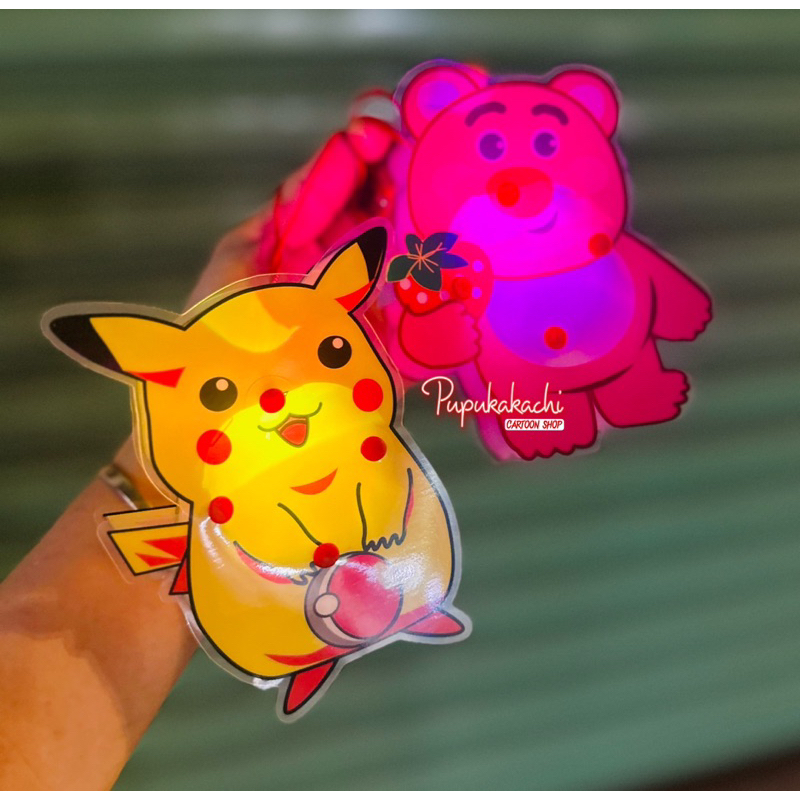 Lồng Đèn Trung Thu MINI Đèn Led Gấu Dâu, Doraemon, Pika, Người Nhện, Kitty, Cá Chép Cute Cho Bé