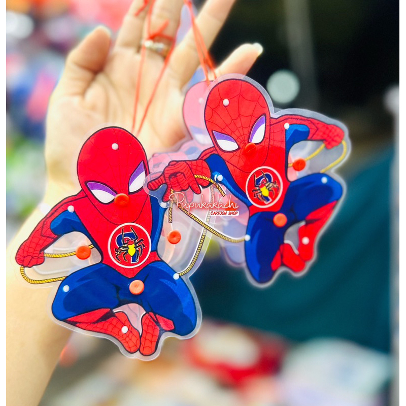 Lồng Đèn Trung Thu MINI Đèn Led Gấu Dâu, Doraemon, Pika, Người Nhện, Kitty, Cá Chép Cute Cho Bé