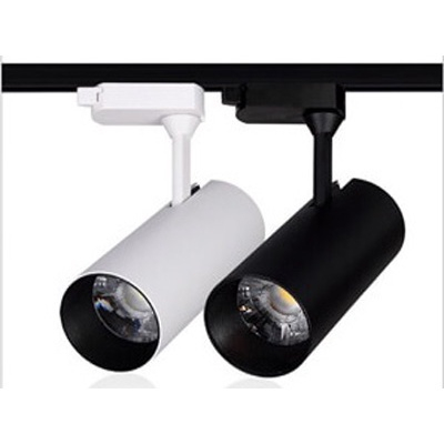 Combo 5 Đèn Led Rọi Ống Bơ Cob + 1 Thanh Ray 1,5m, Đèn Trang Trí Shop