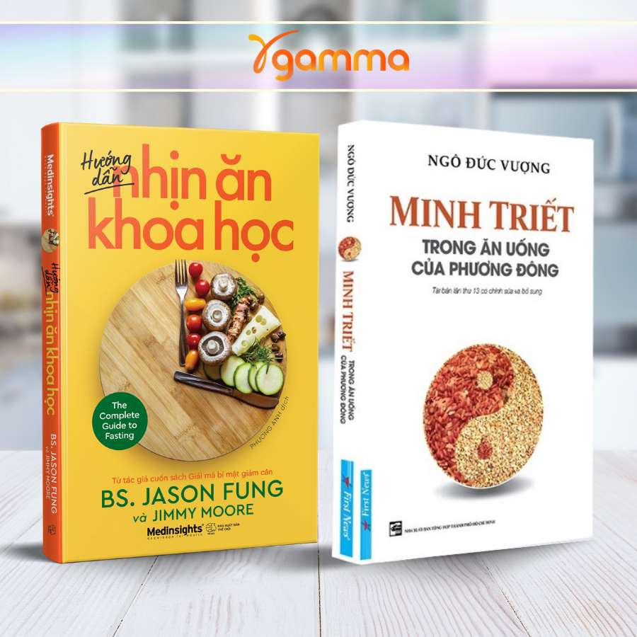 Sách - Hướng Dẫn Nhịn Ăn Khoa Học + Minh Triết Trong Ăn Uống Của Phương Đông (Combo/Tùy Chọn)