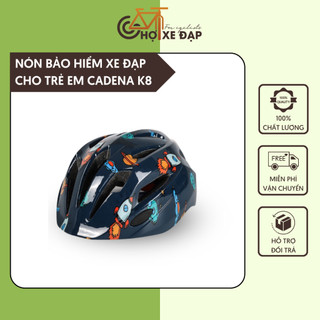 Mũ Bảo Hiểm Xe Đạp Cho Trẻ Em CADENA K8 Chất Liệu Nhựa EPS Cao Cấp Thiết Kế Lỗ Thoáng Khí Thoải Mái