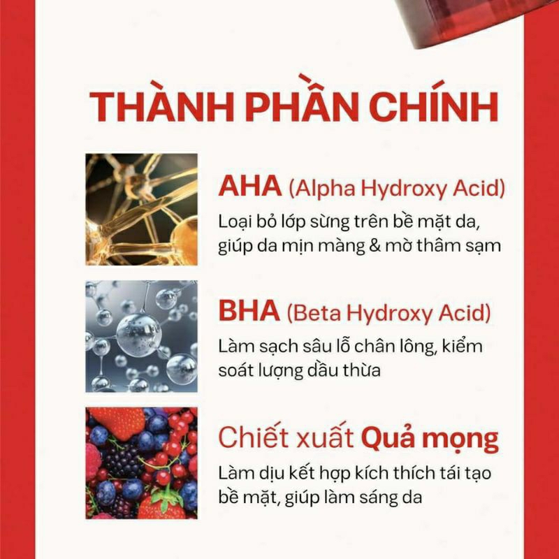 Tinh chất peel da mini 11ml Red peel Tingle Serum giúp loại bỏ tế bào chết, tái tạo da, không bong tróc