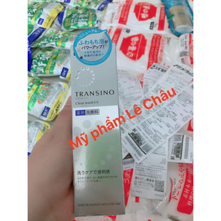 ( Chuẩn nội địa) SỮA RỬA MẶT TRẮNG DA - GIẢM NÁM - SẠM - TÀN NHANG TRANSINO CLEAR WASH