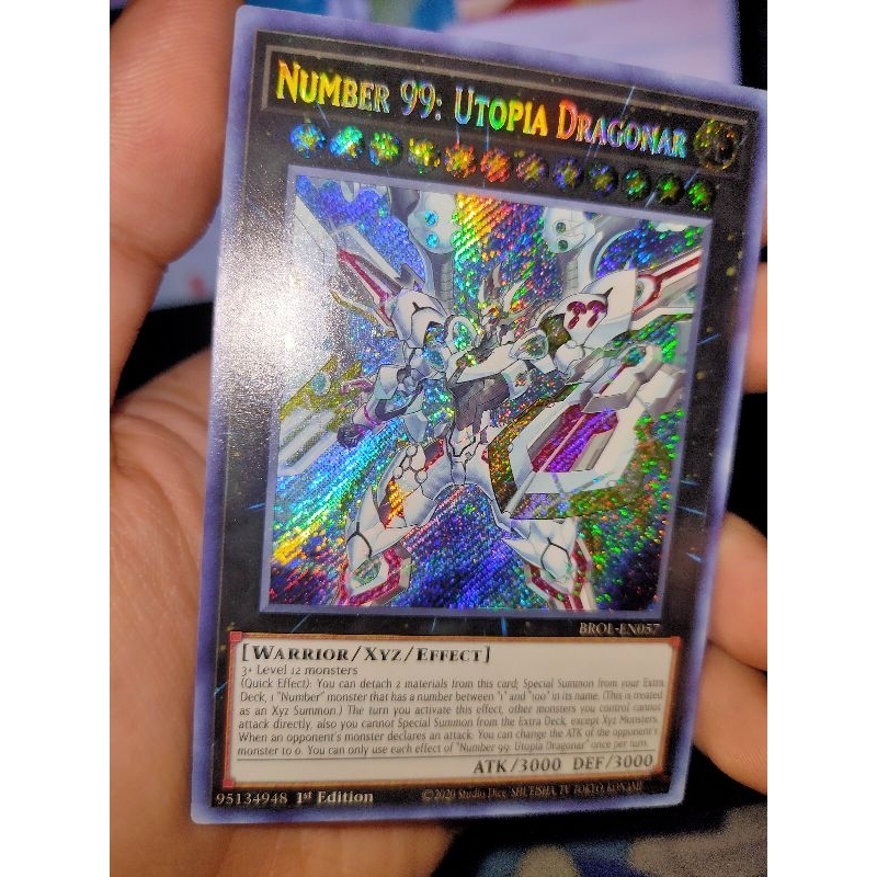 Thẻ bài Yugioh - Number 99: Utopia Dragonar BROL-EN057