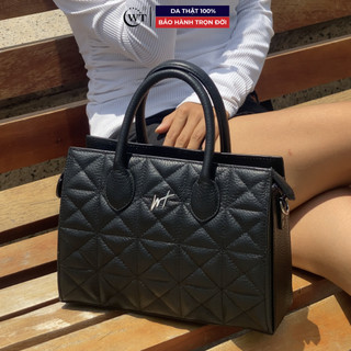 Túi  Xách Nữ WT Leather Kalei Lady Da Bò Thật. Màu Đen , Đỏ , Cam