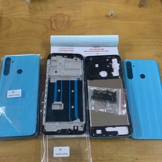 Vỏ realme 6i bộ có khay sim sườn bao test