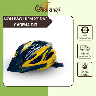  Mũ Bảo Hiểm Xe Đạp CADENA D13 Siêu Nhẹ, Nhựa PC Chống Va Đập, Thoáng Khí Điều Chỉnh Size Linh Hoạt