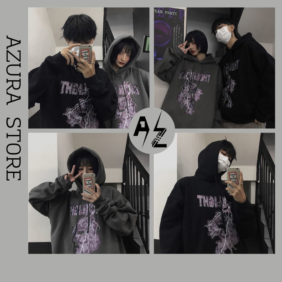 Khoác Nỉ Hoodie Unisex Form Rộng BACKLIGHT Chất NỈ Bông Dày Hot Trend - Azura Store