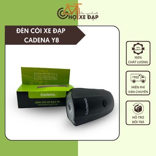 Đèn Còi Xe Đạp CADENA Y8 Chính Hãng Cao Cấp Kháng Nước, 4 Chế Độ Sáng Dung Lượng Pin 1200mAH