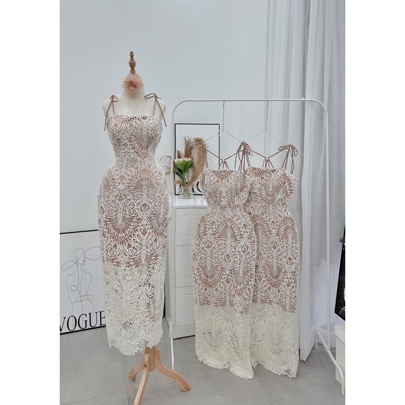 Đầm BODY Ren 2 Dây Thiết Kế