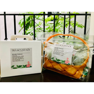 Combo Hộp Quà Trà Búp Sen Hồ Tây (Hộp 5 bông)