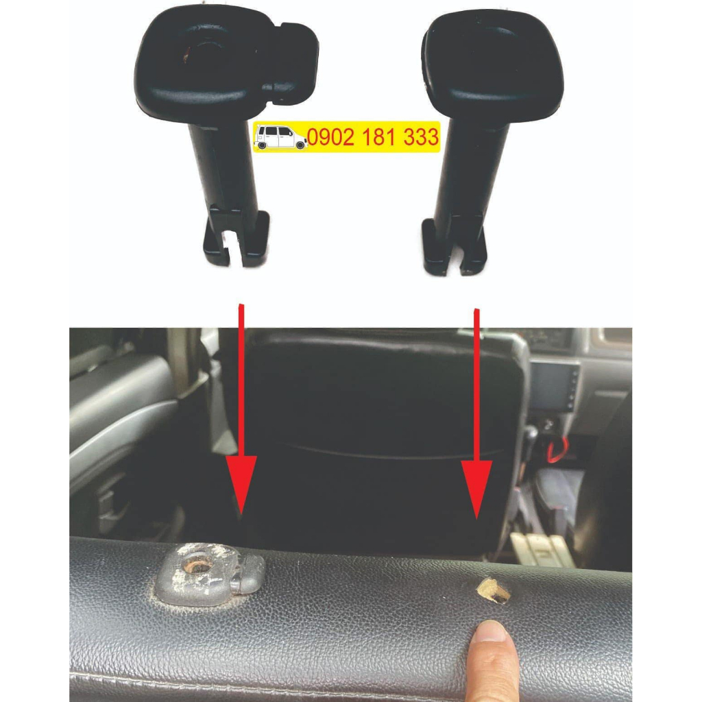 Tai Gắn Chỉnh Gối Ghế Suzuki Wagon R+ 2001-2007