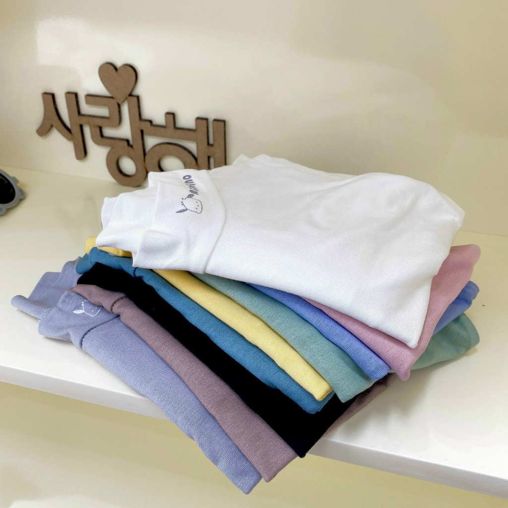 Áo giữ nhiệt bún cổ 3 phân cho bé 6-16kg có in chữ Rimino xịn xò . Hàng loại 1