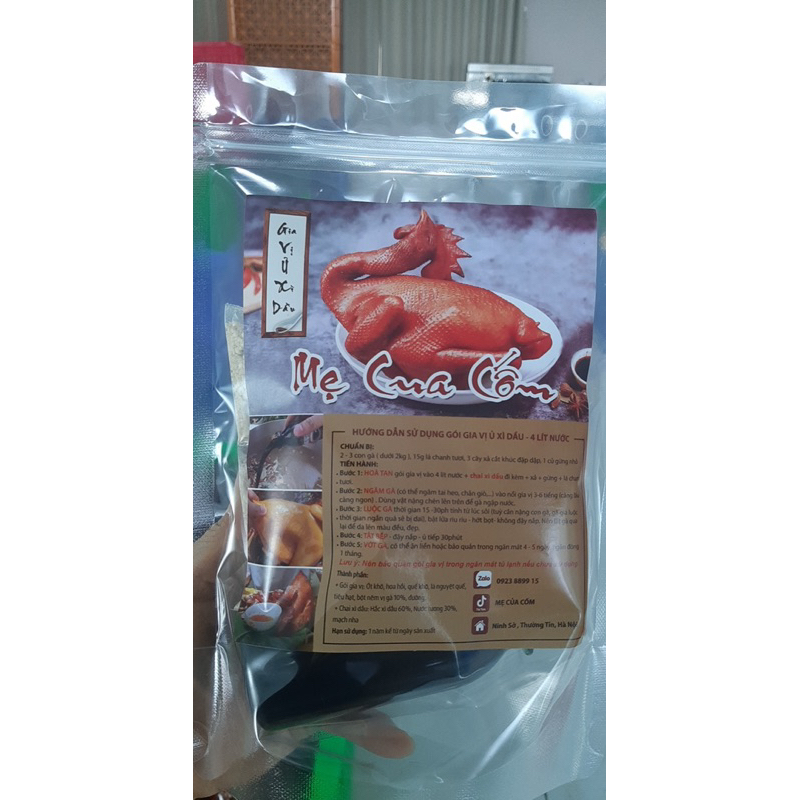 GIA VỊ Ủ XÌ DẦU THẢO MỘC MẸ CUA CỐM 300G
