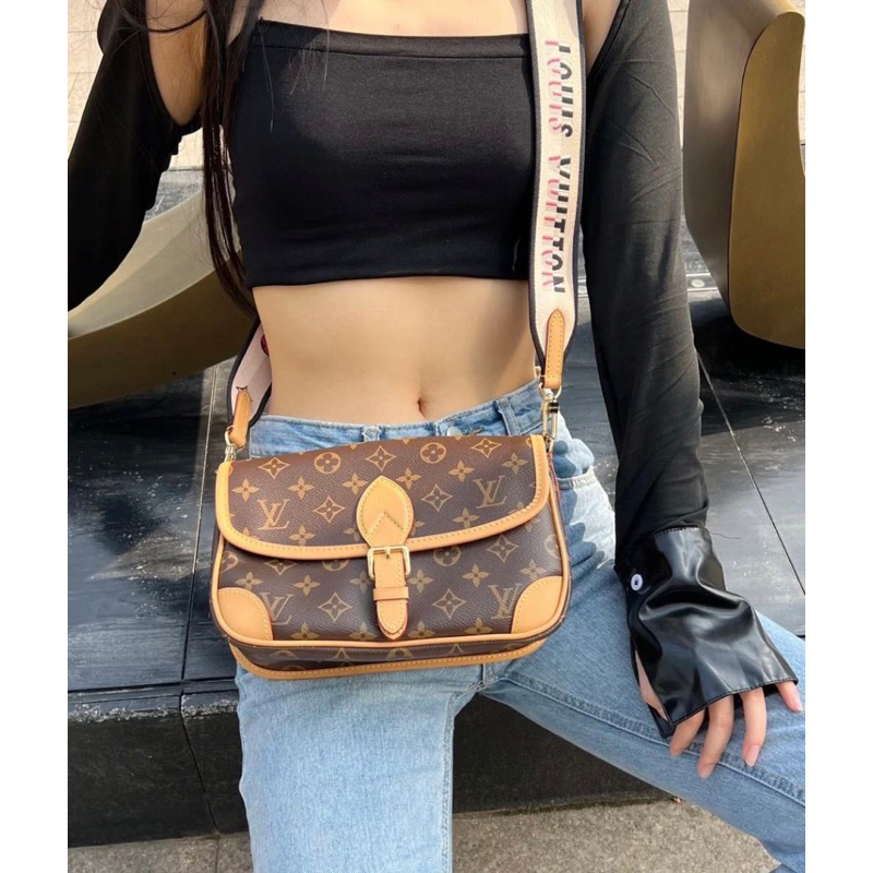 Túi si da thật hiệu LV