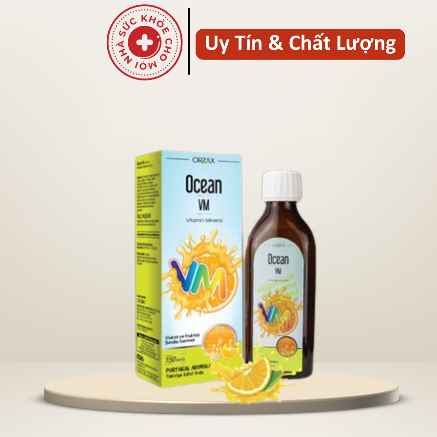 Ocean VM.Bổ Sung Vitamin,Khoáng Chất Giúp Bé Ăn Ngon,Khỏe Mạnh,Hết Suy Dinh Dưỡng