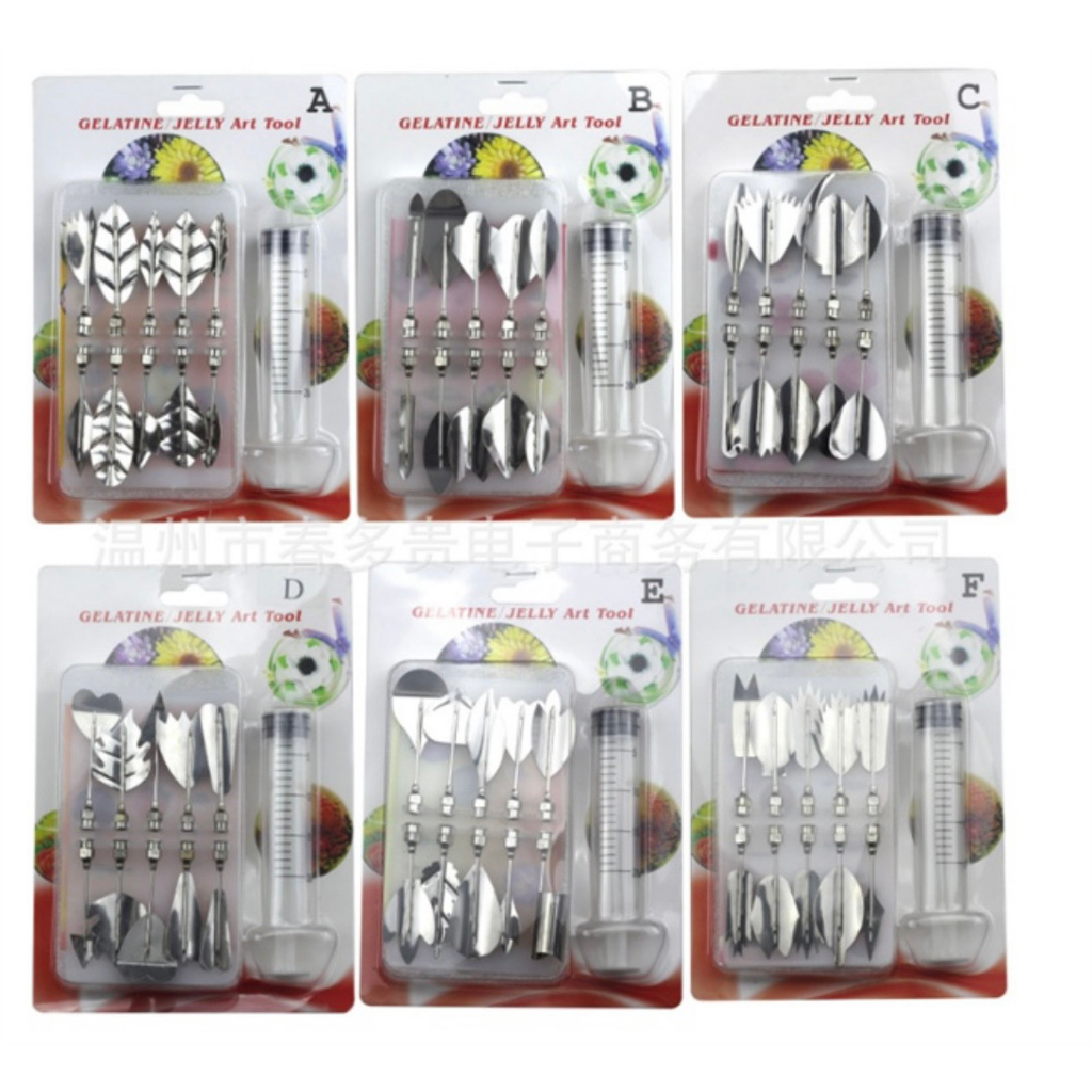 Bộ kim thạch rau câu 3D